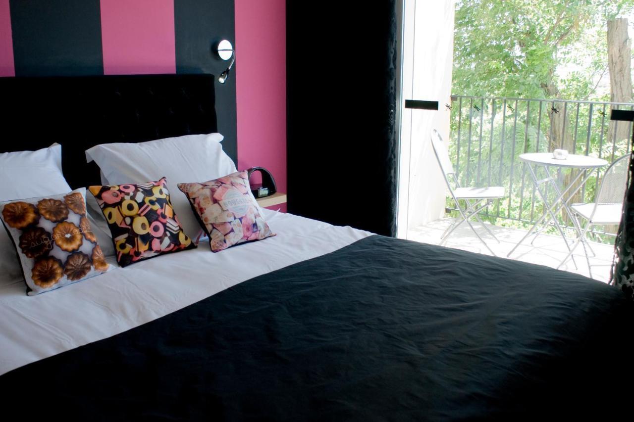 Logis Auberge Cote Jardin Hotell Lézignan-Corbières Rum bild